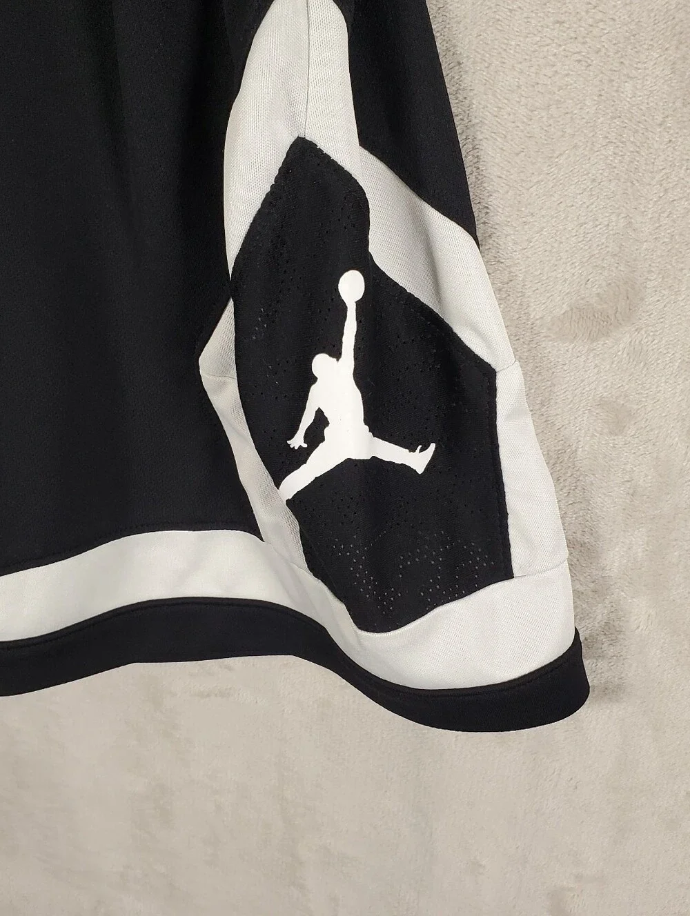 Nike Air Jordan Dri-FIT Basketball Shorts Men’s S Black White Jumpman Streetwear